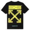 Firetape SS Tee “Black Yellow”