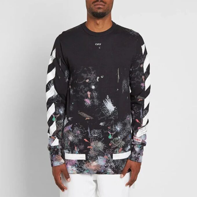 Fireworks Arrows Sketch Long Sleeve