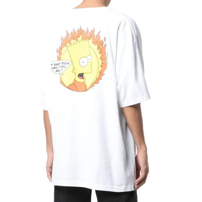 Flamed Bart Mega Over Tee