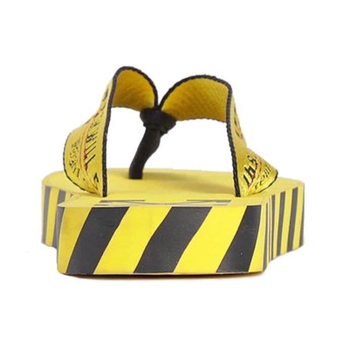 Flip Flops “Graphic Print – Yellow”