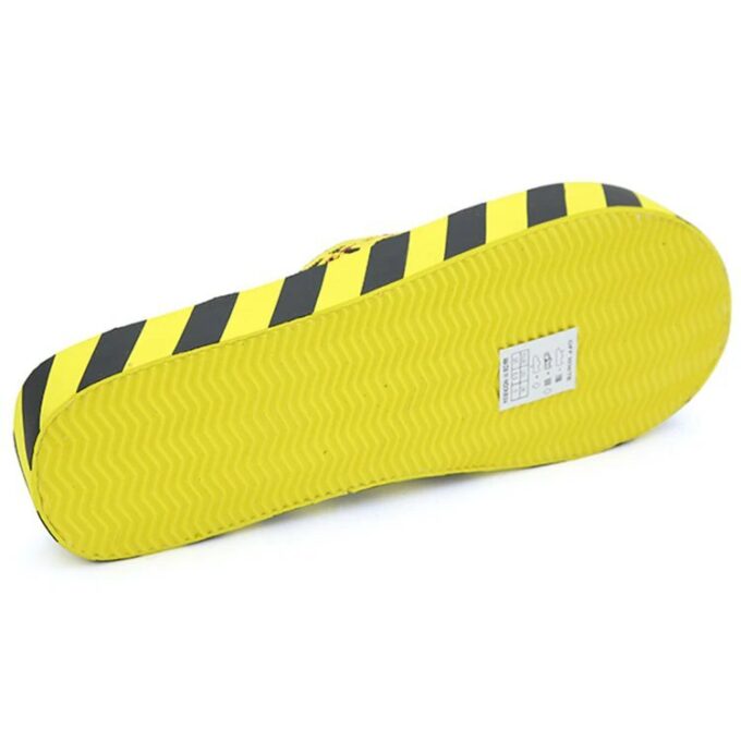 Flip Flops “Graphic Print – Yellow”