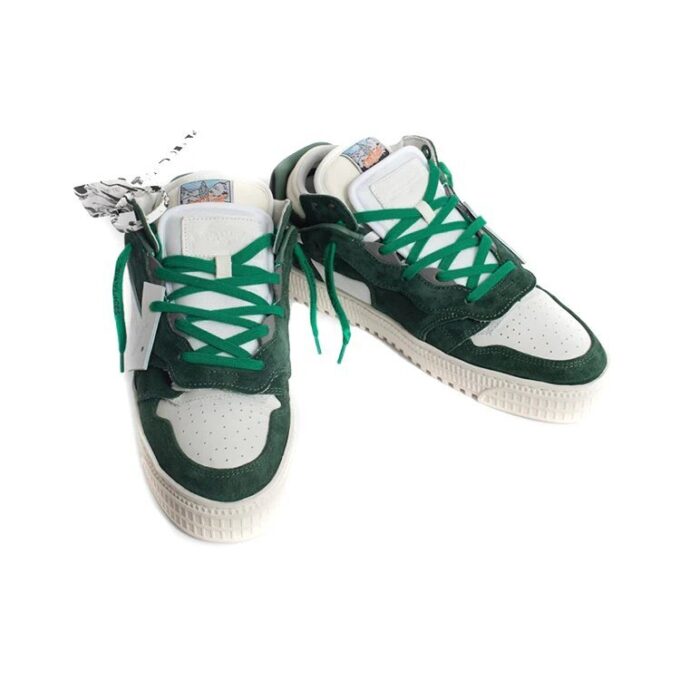 Floating Arrow Casual Shoes White/Green