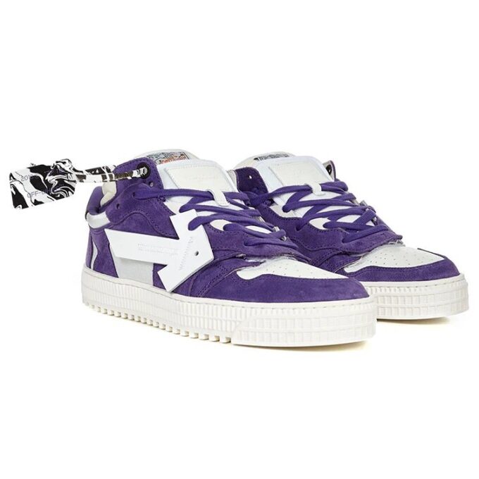 Floating Arrow Leisure Shoes White/Purple
