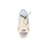 Floating Arrow Low-Top Sneakers “Beige Blue”