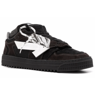 Floating Arrow Low-Top Sneakers “Black White”