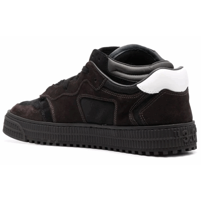 Floating Arrow Low-Top Sneakers “Black White”
