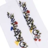 Floral Pattern Mid Socks