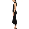 Fluid Sleeveless Midi Dress