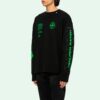 Fluorescence Arrows Sketch Mens Logo Sweater
