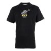 Freewizard Pattern Short Sleeve Loose Fit Black