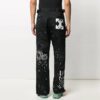 Futura Crossover Printing Casual Pants Black