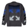 FW19 Arrow Mohair Sweater Men Grey