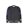FW19 Arrow Mohair Sweater Men Grey