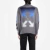 FW19 Arrow Mohair Sweater Men Grey