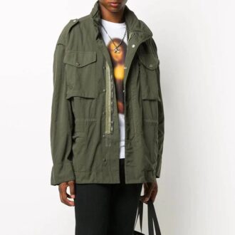 FW20 Arrow Logo Sports Coat Men’ s Green
