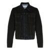 FW20 Arrow Printed Denim Jacket Men Black