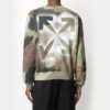 FW20 Arrows Logo Printing Pullover Men Camo/Green