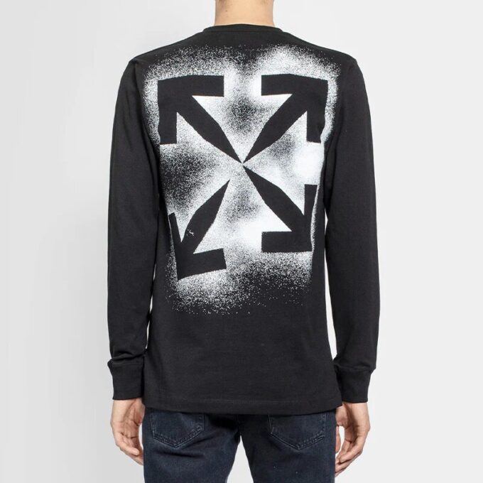 FW20 Arrows Long Sleeve Men Black