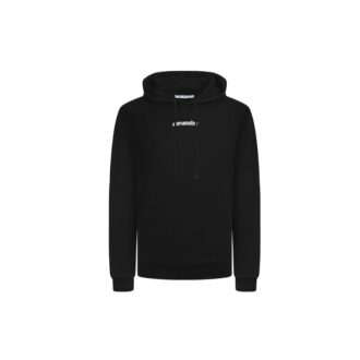 FW20 Arrows Printing Hooded Pullover Men Black