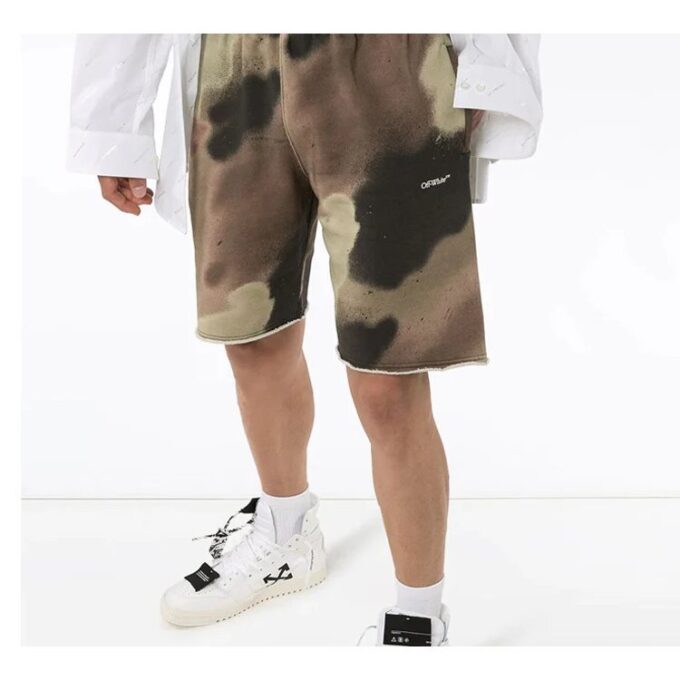 FW20 Arrows Sports Shorts Men Green