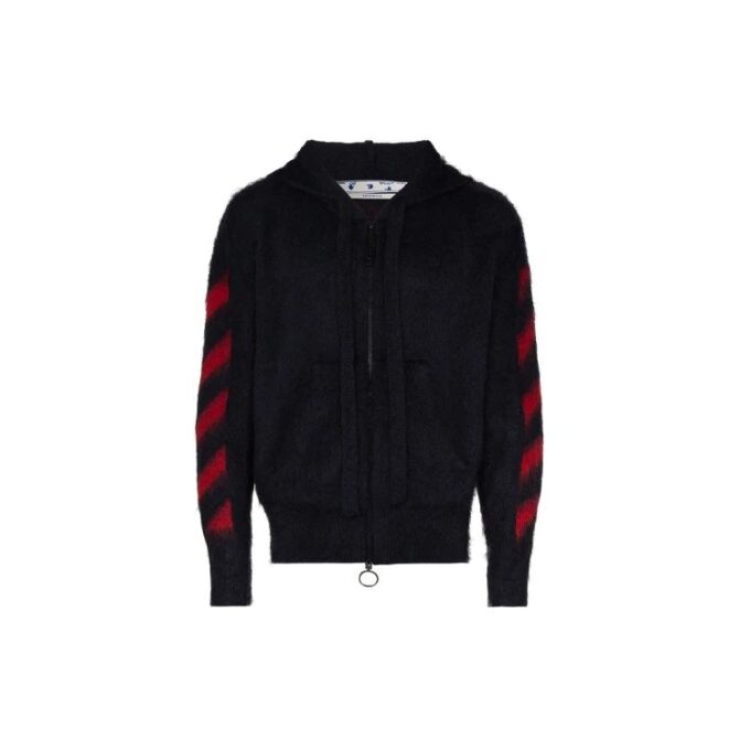 FW20 ArrowsPrinting Pullover Men Black