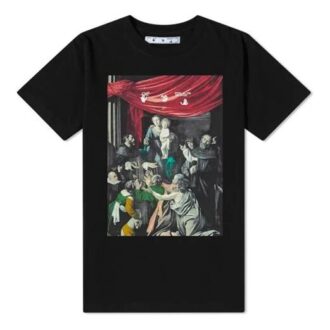 FW20 Caravag Painting Short Sleeve Slim