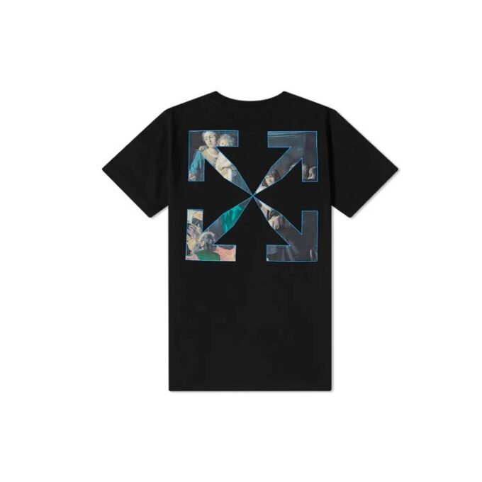 FW20 Caravag Painting Short Sleeve Slim