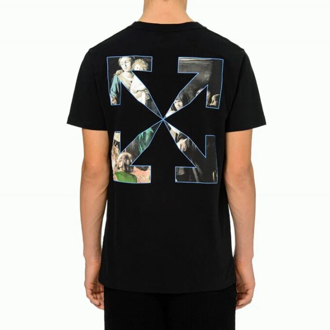 FW20 Caravag Painting Short Sleeve Slim