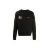 FW20 Caravaggio Angel Printing Sweater Men Black