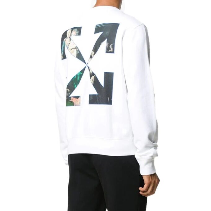 FW20 Caravaggio Print Crew Neck Sweatshirt