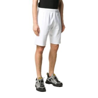 FW20 Caravaggio Printing Sports Shorts Men White