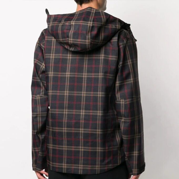 Fw20 Check-Pattern Lightweight Jacket