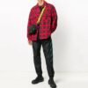 FW20 Cotton Arrows Printing Jacket Men Red