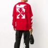 Fw20 Diagonal Stripe Layered Sleeve Swea