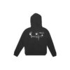 FW20 Embroidery Hooded Pullover Men Black
