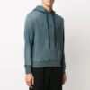 FW20 Fade Applique Hooded Sweater Green