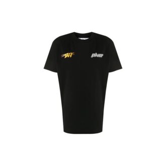 FW20 Flash Logo Applique Short-sleeve Tee Men’ s Black