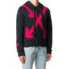 FW20 Fuzzy Arrows Arrow Hooded Long-sleeve Sweater Men’ s Black