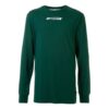 FW20 Graffiti Logo Printing Long Sleeve Men Green