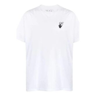 FW20 Human Skeleton Arrow Short-sleeve Tee Men’ s White
