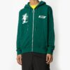 FW20 Kiss 21 Zipper Hooded Jacket Men Green