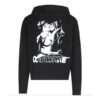 FW20 Kissing Printing Hooded Pullover Men Black