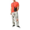 FW20 Logo Applique Short-sleeve Tee Men’ s Orange