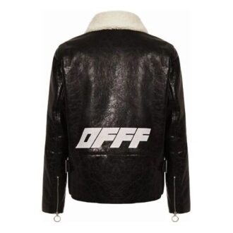 FW20 Logo Print Aviation Jacket