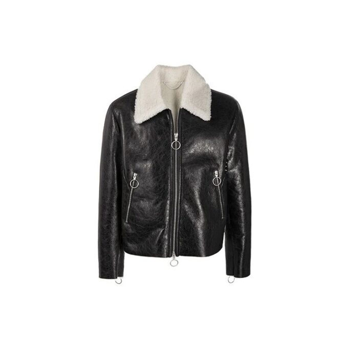 FW20 Logo Print Aviation Jacket