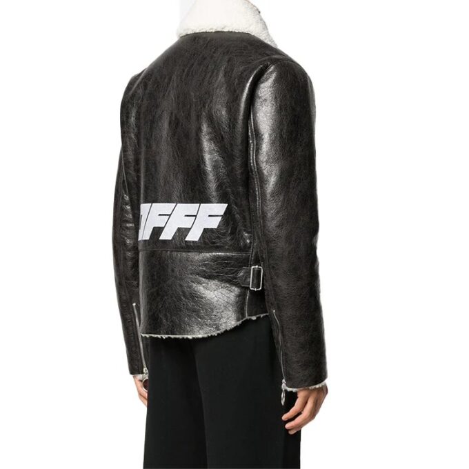 FW20 Logo Print Aviation Jacket