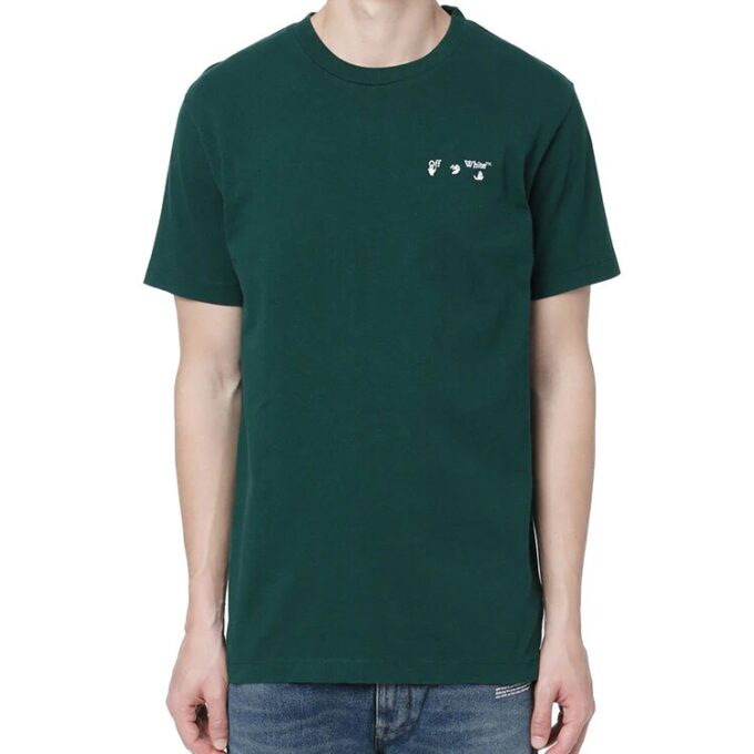 FW20 Logo Printing Cotton Men Green