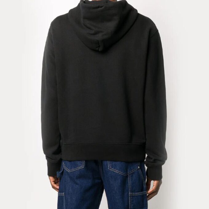 FW20 Logo Printing Hooded Pullover Men Black