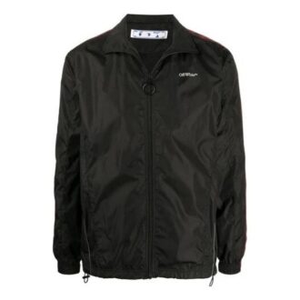 FW20 Logo Printing Jacket Men Black
