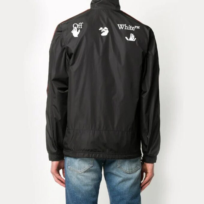 FW20 Logo Printing Jacket Men Black